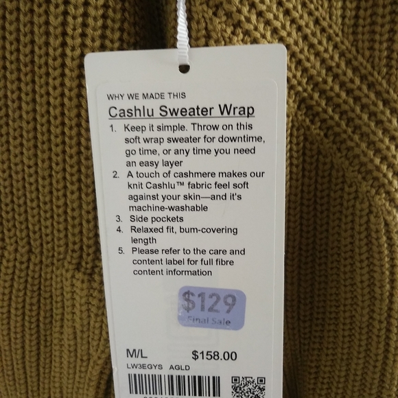 Lululemon Cashlu Sweater - Picture 5 of 7